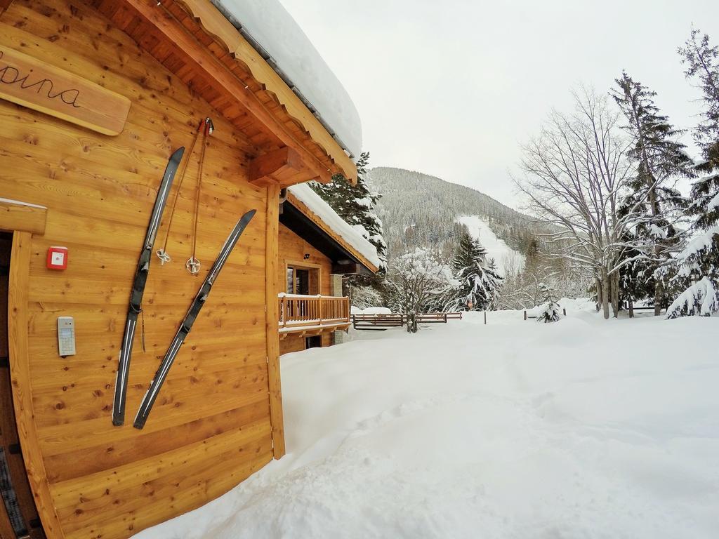 Chalet Alpina Hotel & Apartments La Thuile Eksteriør billede
